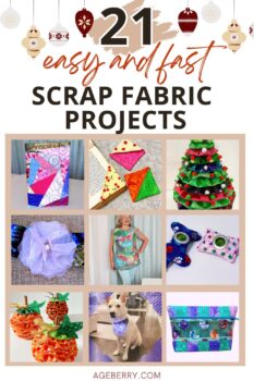 scrap fabric projects on my site