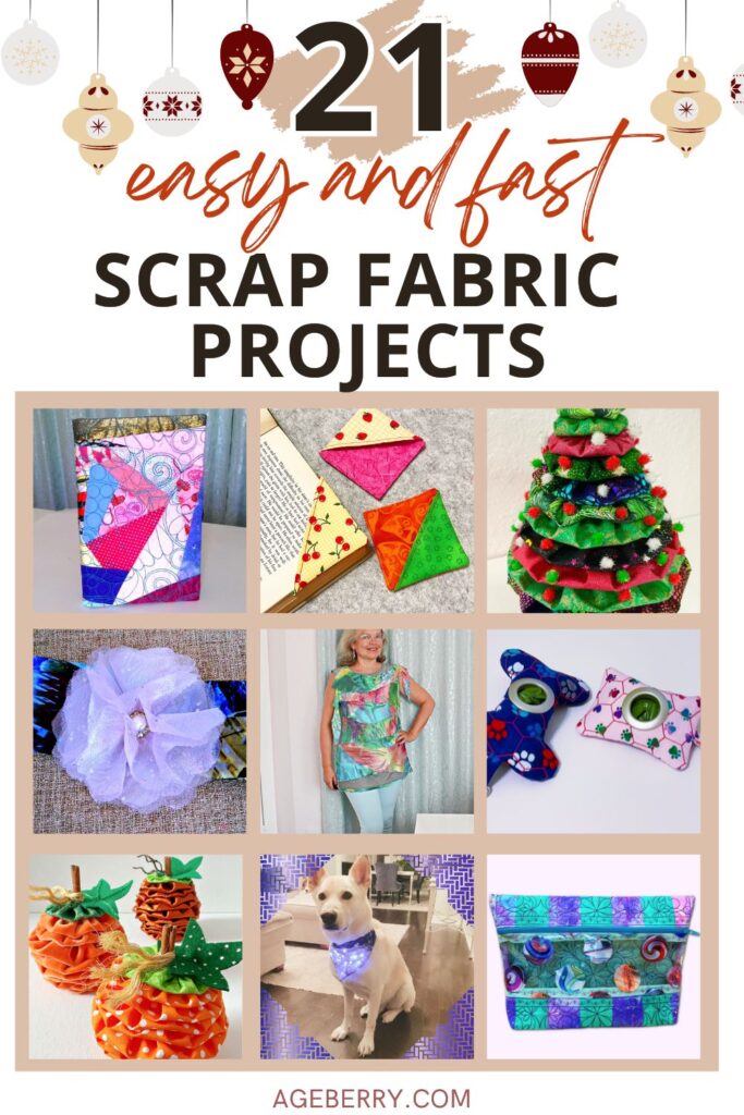 scrap fabric projects on my site