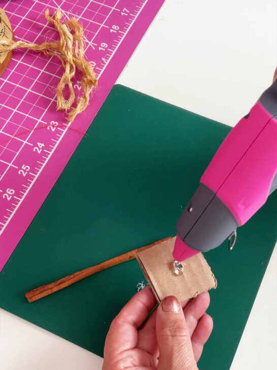 add generous amount of hot glue around the slit