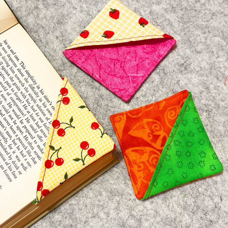sets of fabric bookmark