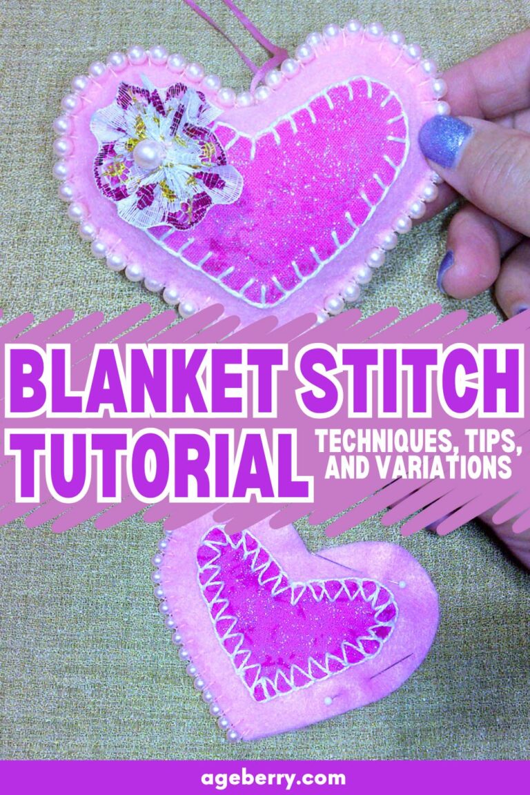 Blanket Stitch Tutorial