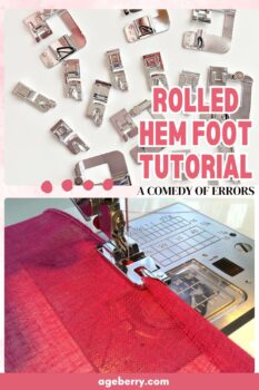 Rolled Hem Foot Tutorial