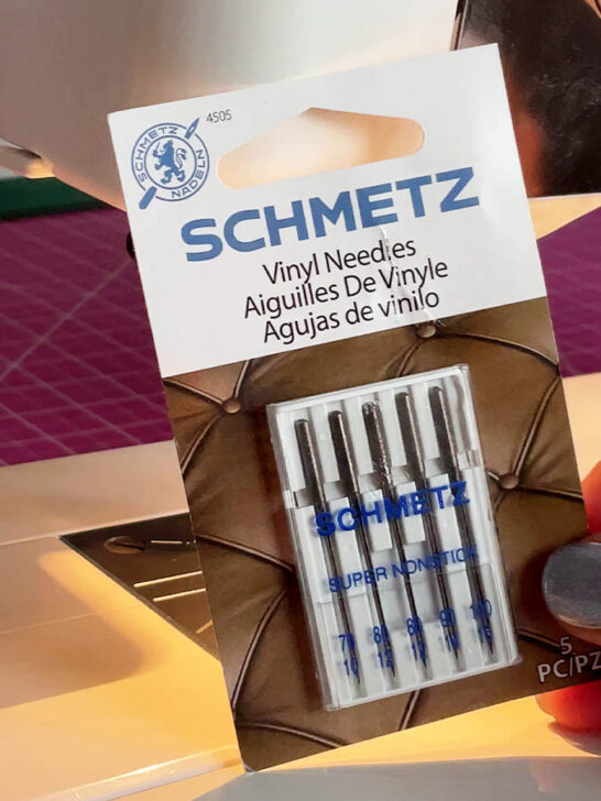schmetz vinyl needle