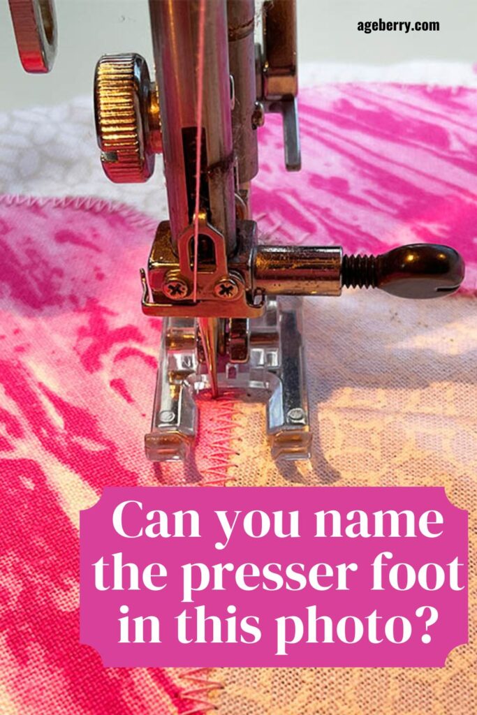 Presser foot guide how to use an open toe presser foot