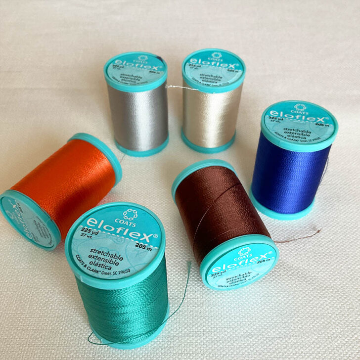 various colors of eloflex thread