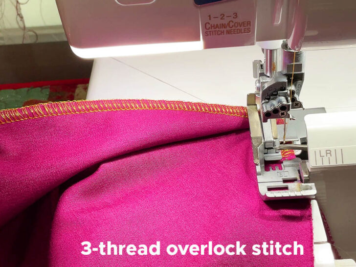 3-thread overlock stitch