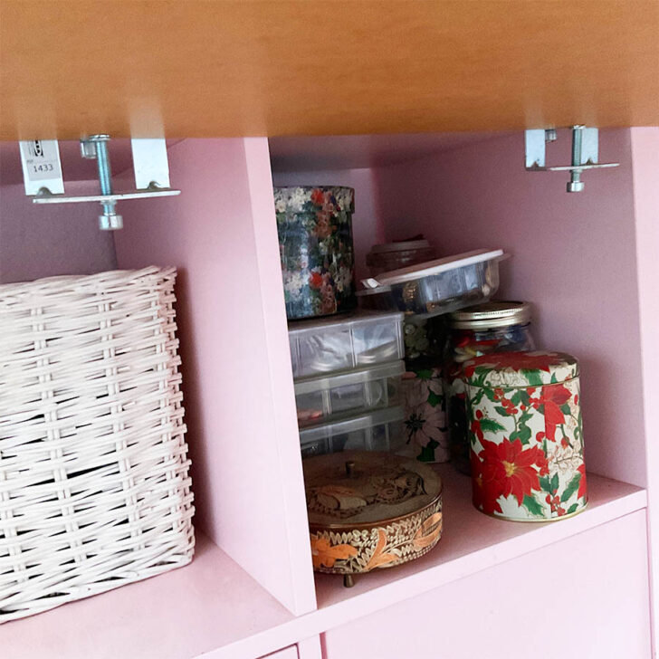 Organizing A Craft Room With IKEA Kallax Styling Storage And Desk Hack Organizing A Craft Room With IKEA Kallax Styling Storage And Desk Hack