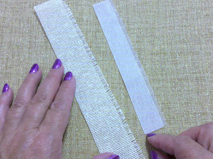 buckram fabric and banroll tape
