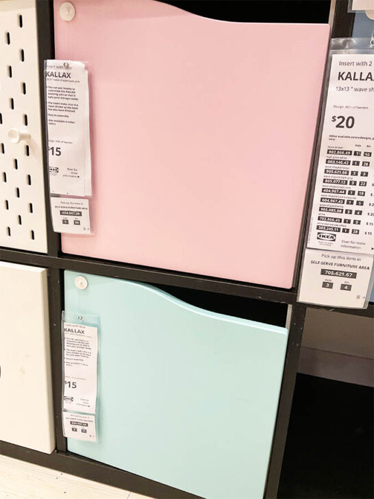 Kallax colorful doors