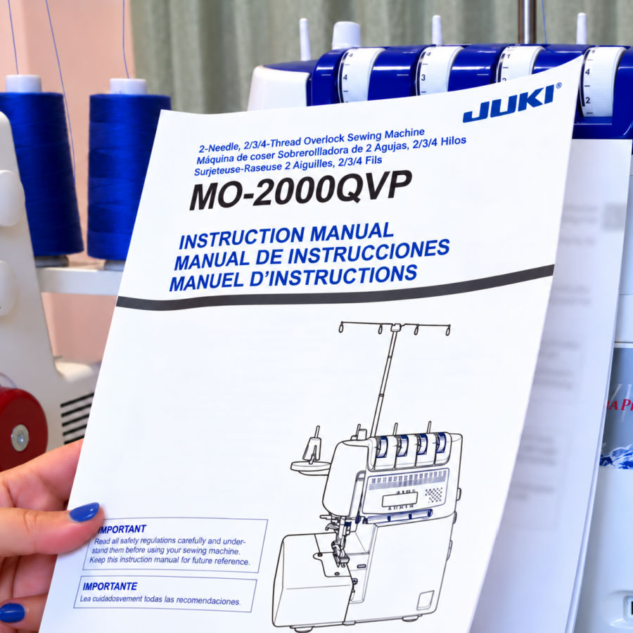 JUKI serger manual