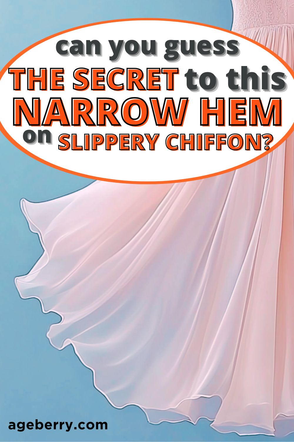 From Frustration to Finesse: A Foolproof Method for Hemming Chiffon and Sheer Fabrics From Frustration to Finesse: A Foolproof Method for Hemming Chiffon and Sheer Fabrics