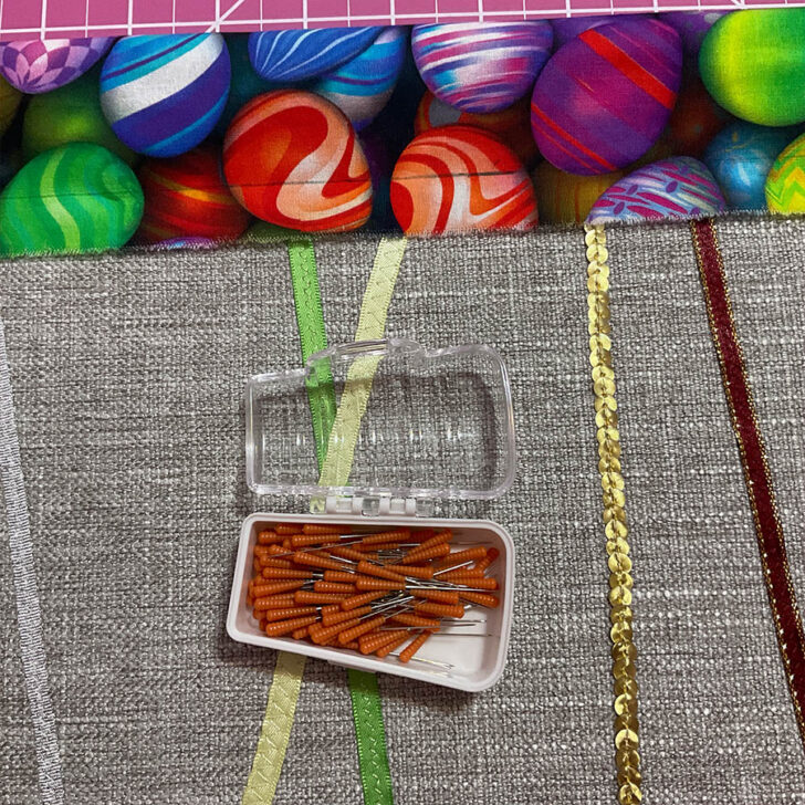 Using heat resistant pins