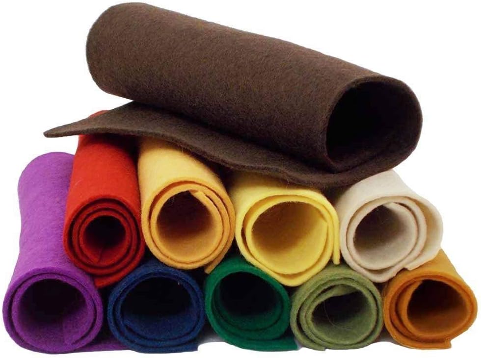 natural wool felt