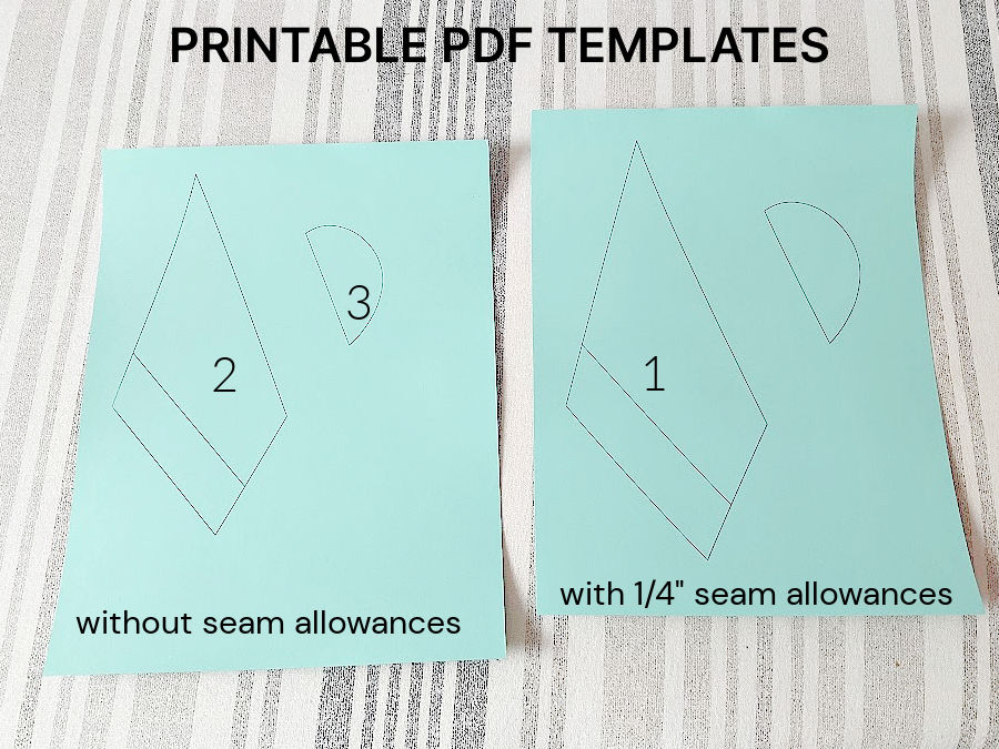 Printable templates for Angle DIY