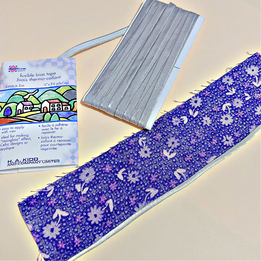 fusible bias tape