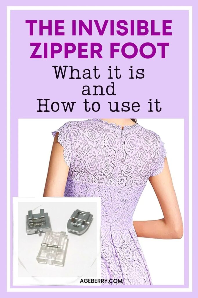 The Invisible Zipper Foot What It Is And How To Use It
