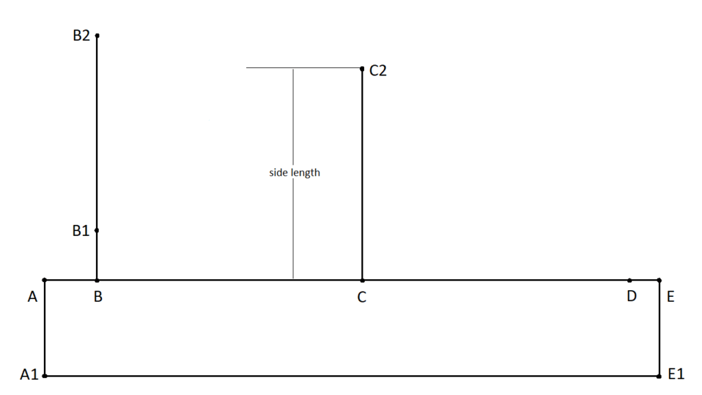 step 4 pattern drafting continuing construction of the pattern