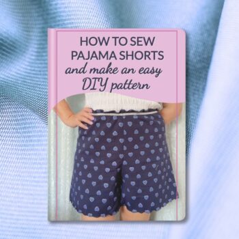 ebook sewing pajama shorts