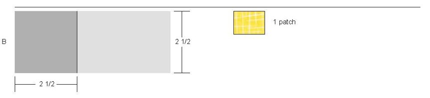 detail from the rotary cutter cutting pattern generated by the electric quilt 8 EQ8 program
