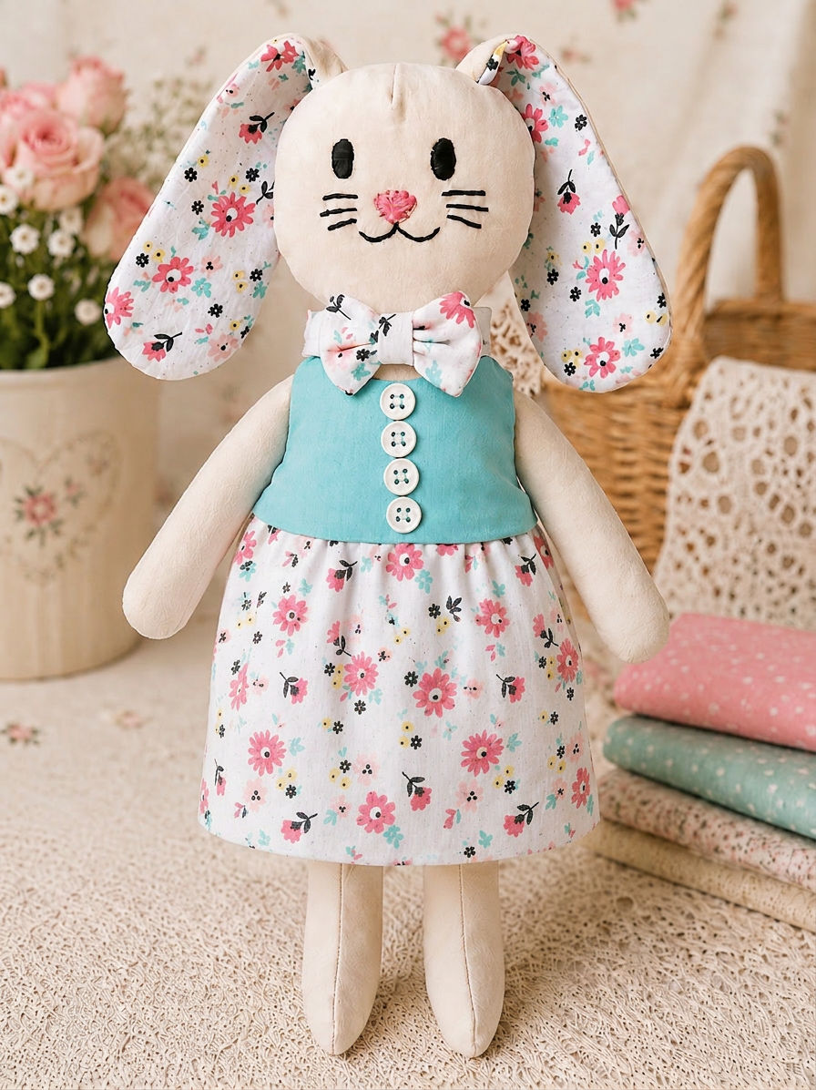image of the bunny doll