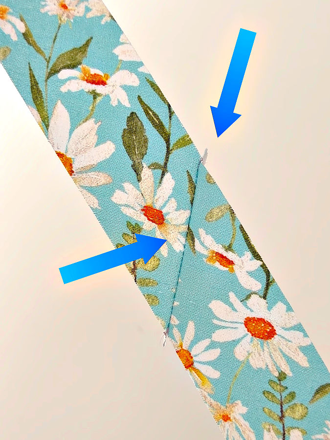the two strips after joining they form a single continuous strip